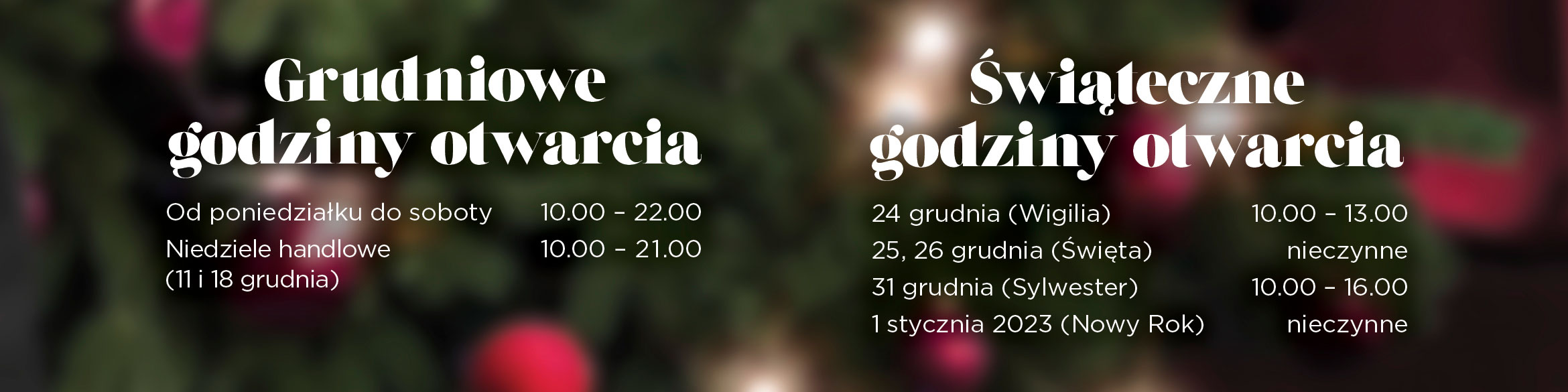 Designer Outlet Warszawa Godziny otwarcia